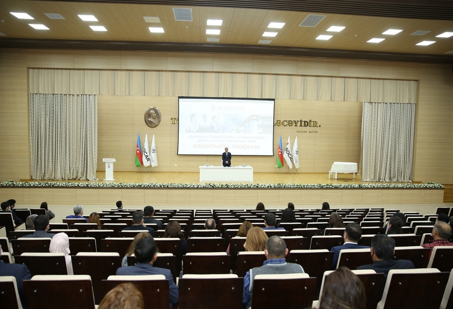 Bakı Ali Neft Məktəbində I kurs tələbələri üçün Oriyentasiya proqramı davam edir