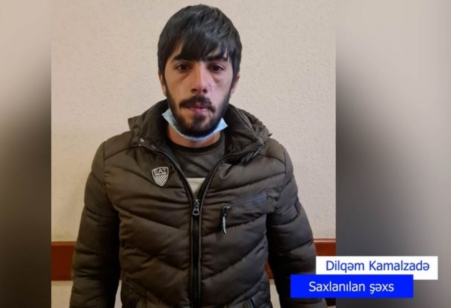 Binə qəsəbəsində marketdən içərisində pul olan seyf oğurlayan şəxs saxlanılıb VİDEO