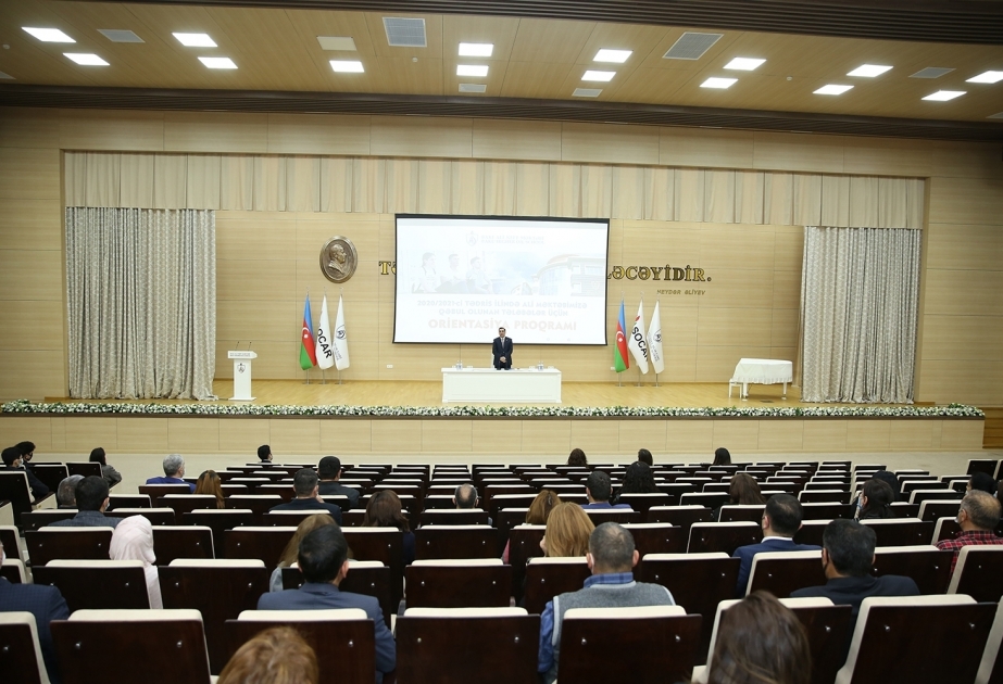 Baku Higher Oil School continues Orientation Program for first-year students