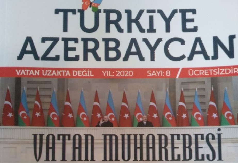 “Türkiyə-Azərbaycan” jurnalının Vətən müharibəsinə həsr edilmiş xüsusi nömrəsi çapdan çıxıb