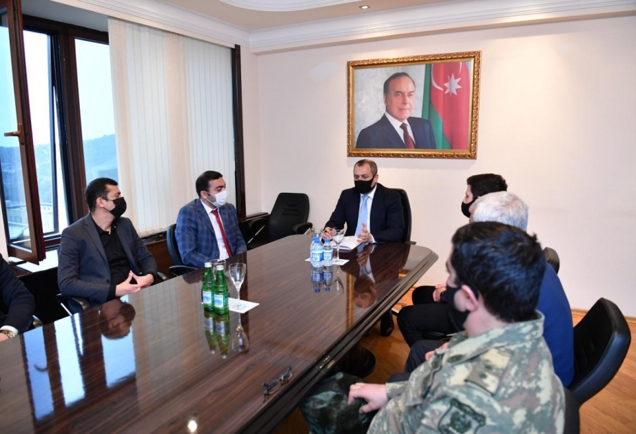 Milli Məclisin gənclər və idman komitəsində görüş keçirilib