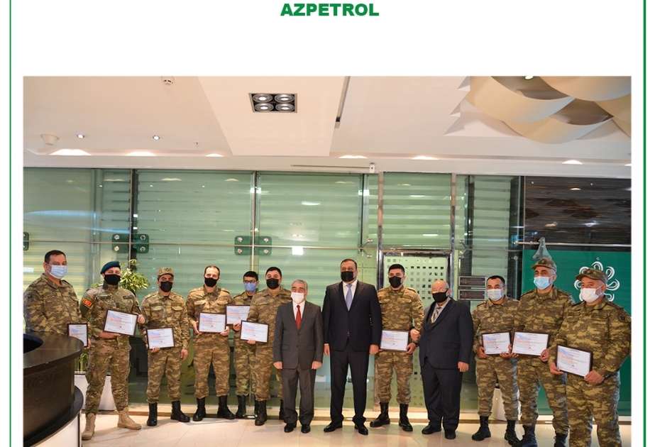 ®  “Azpetrol” şirkəti müharibədə iştirak edən əməkdaşları ilə görüş keçirib