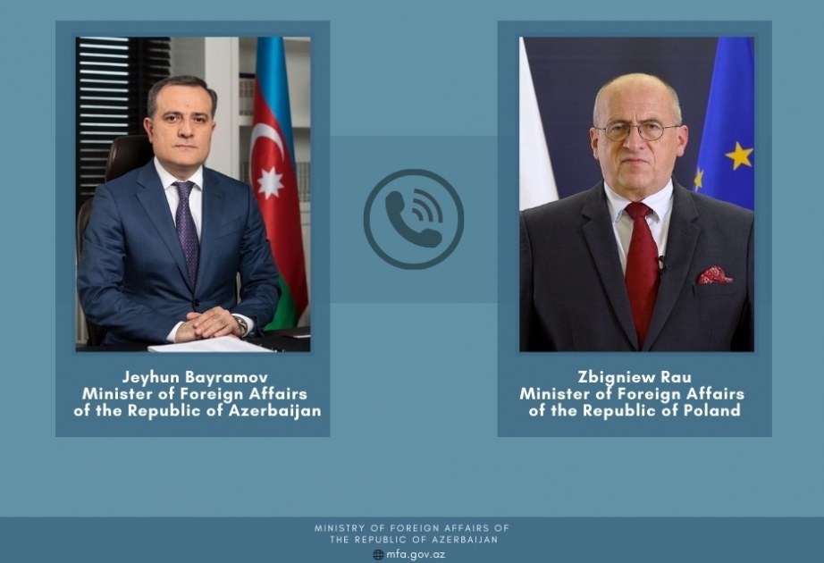 Les chefs de la diplomatie azerbaïdjanaise et polonaise se sont entretenus au téléphone