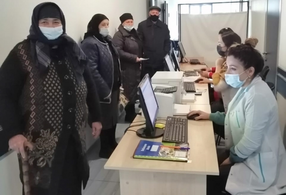 Balakəndə bu günədək vətəndaşlara 4923 doza vaksin vurulub