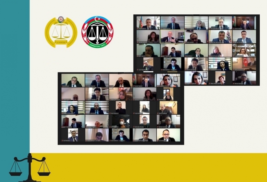 “Hakim və vəkil, prosessual və qeyri-prosessual münasibətlər” mövzusunda onlayn dəyirmi masa keçirilib