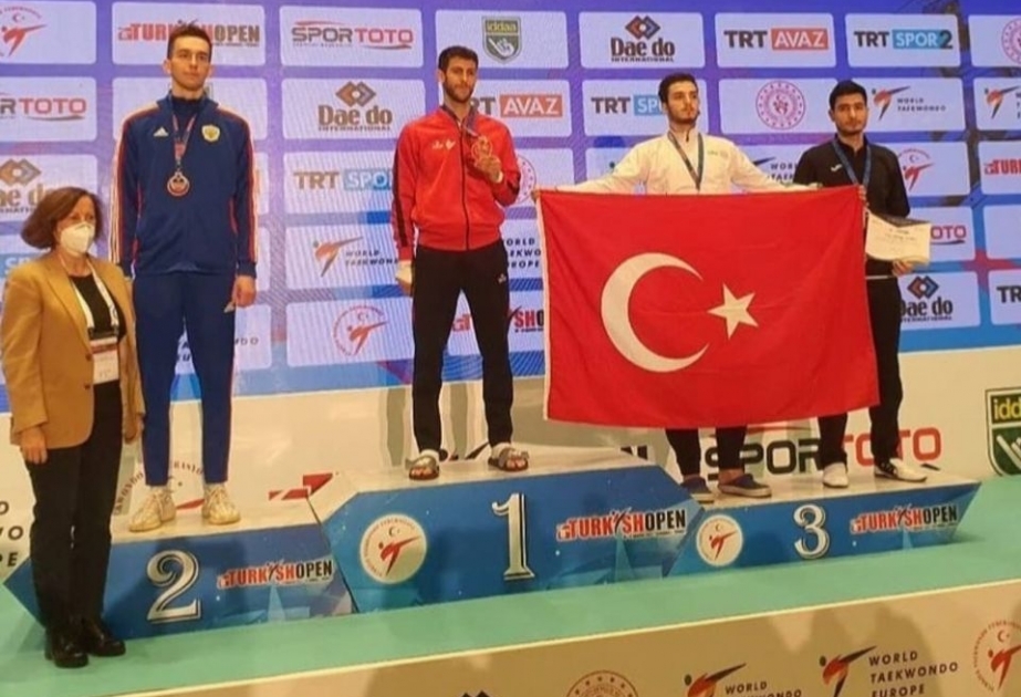 “Turkish Open” beynəlxalq yarışını taekvondoçularımız bir dəst medalla başa vurublar