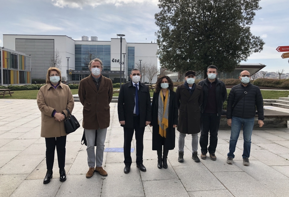 Mingəçevir Dövlət Universitetinin rektoru Türkiyənin Özyeğin Universitetində olub