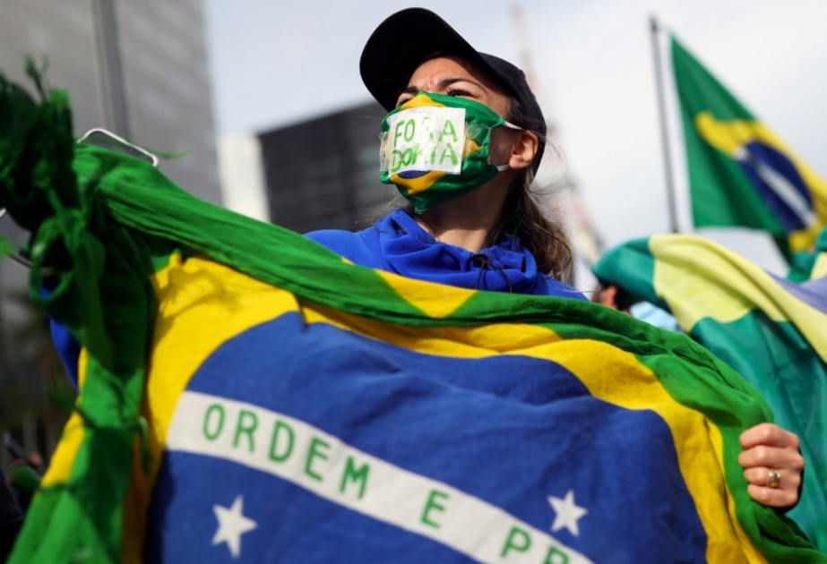 Braziliya koronavirusa yoluxanların sayına görə yenidən ikinci pilləyə yüksəlib