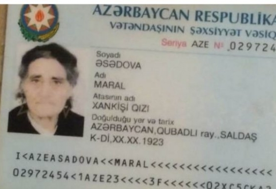 В Сумгайыте вакцинировалась еще одна долгожительница из Губадлинского района