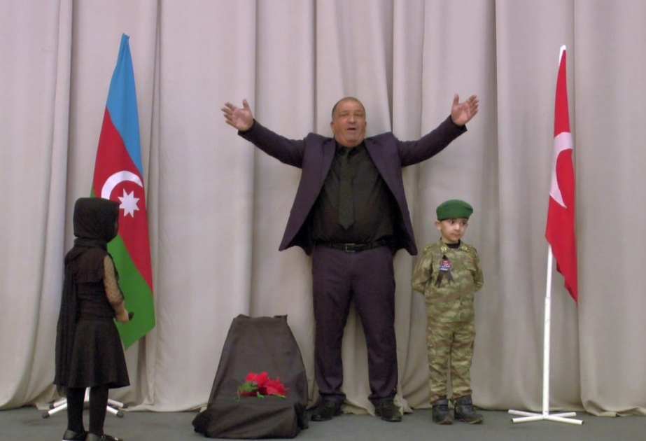 Masallı Xalq Teatrı şəhidlərə həsr olunmuş virtual kompozisiya təqdim edib