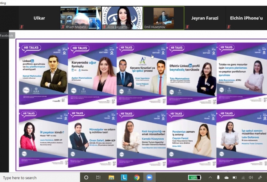 “HR Talks” layihəsinin birinci modulu yekunlaşdırılıb
