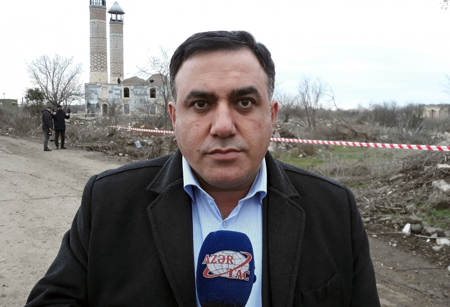 Ağdam şəhərində gördüyümüz mənzərədən dəhşətə gəldik