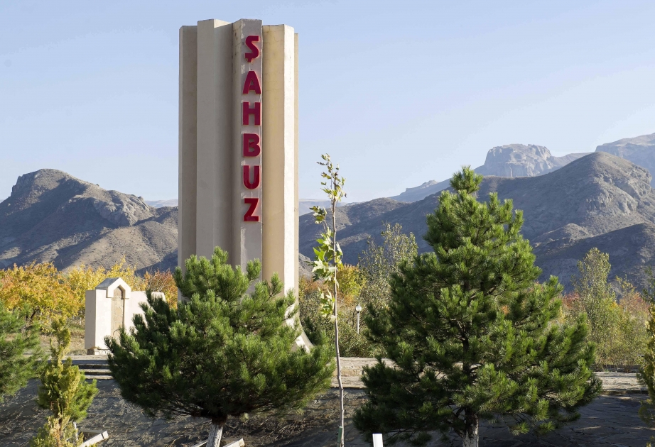Şahbuzda inşa edilən yeni binalarda son tamamlanma işləri görülür