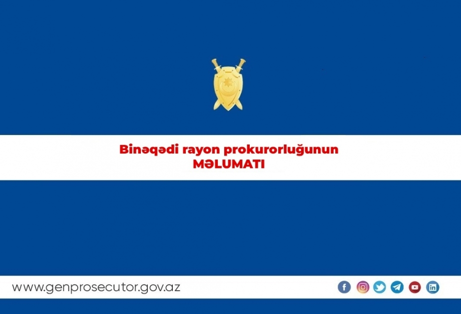 Kürəkənini bıçaqlayaraq öldürməkdə şübhəli bilinən şəxs barəsində cinayət işi başlanıb