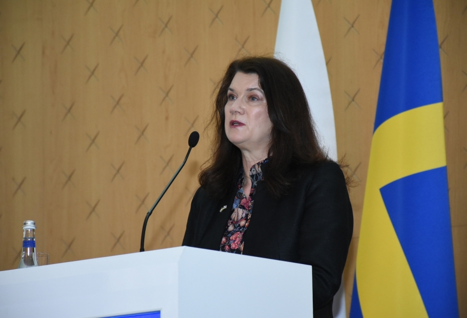 Анн Линде: Швеция придает особое значение отношениям с Азербайджаном ВИДЕО