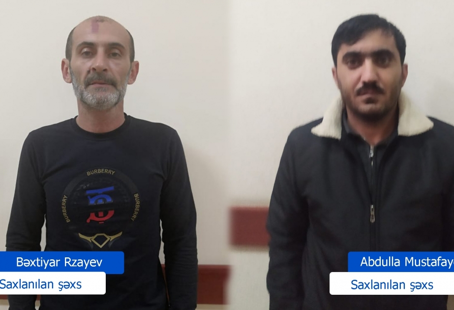 Binə qəsəbəsində evdən seyf oğurlayan şəxslər yaxalanıblar
