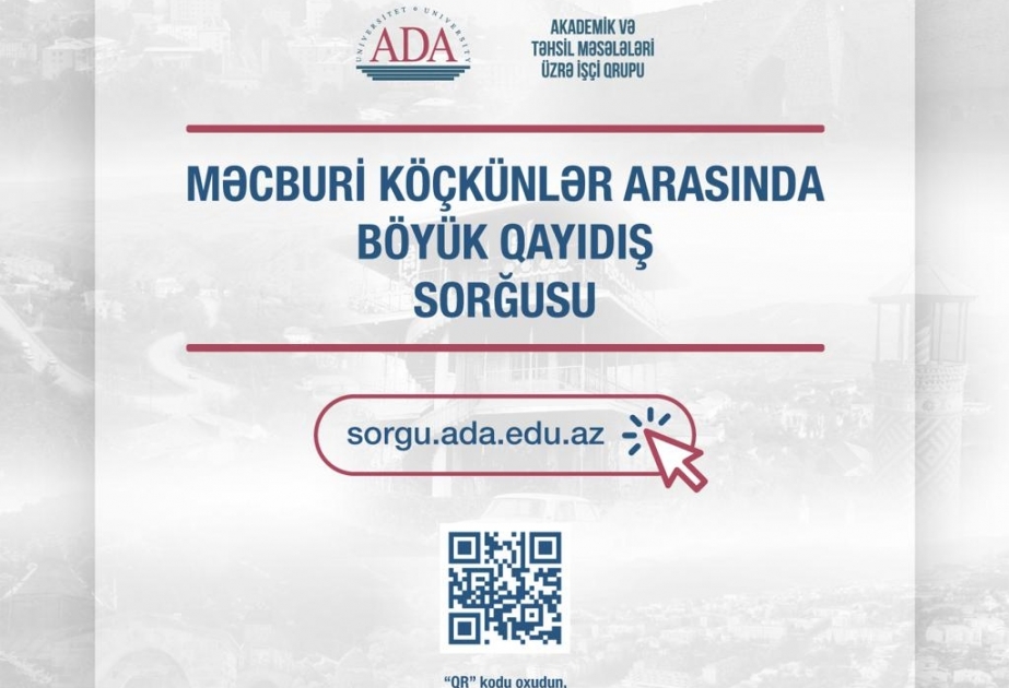 Məcburi köçkünlərin Qarabağa qayıdışı ilə bağlı tədqiqatın yeni mərhələsinə başlanılıb
