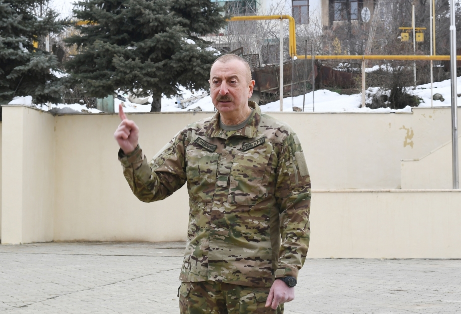 Le président azerbaïdjanais : La libération de Hadrout était un événement d'une importance particulière pour la poursuite de nos opérations militaires