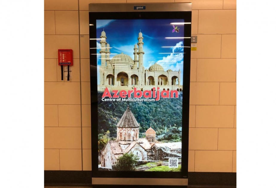 Londonun metro və qatar stansiyalarında Novruz bayramı və Qarabağla bağlı lövhələr yerləşdirilib VİDEO