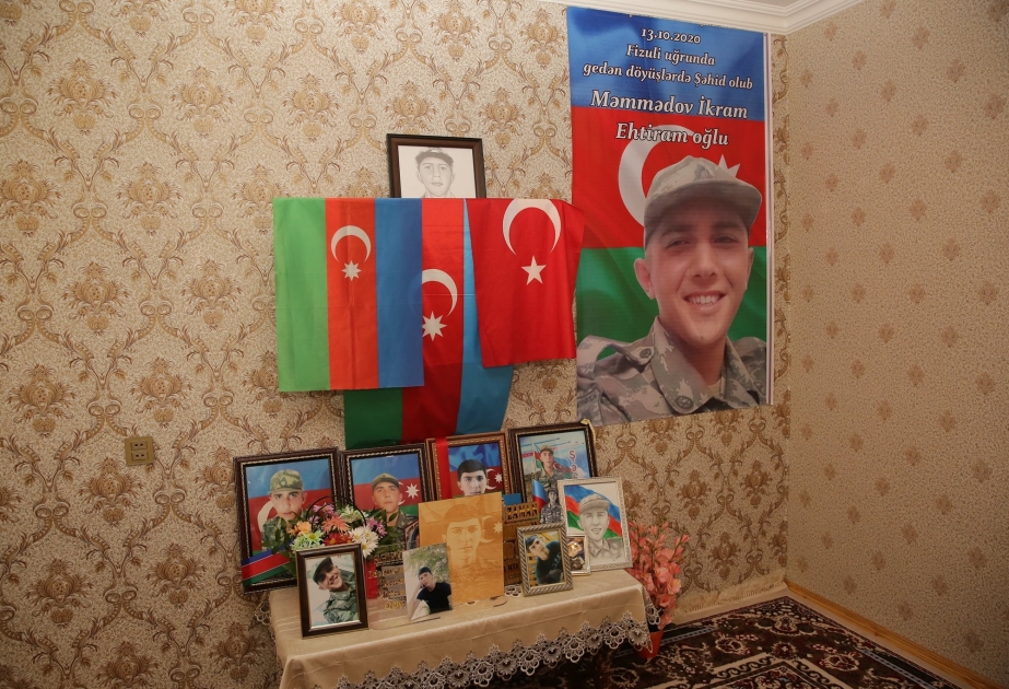 Xaçmazda Novruz bayramı ərəfəsində şəhid ailələri ziyarət edilib