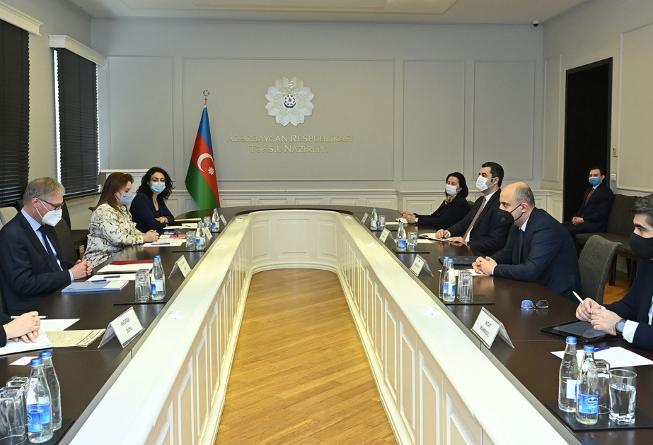 Təhsil nazirliyi ilə Almaniyanın təhsil müəssisələri arasında əməkdaşlıq perspektivləri müzakirə edilib