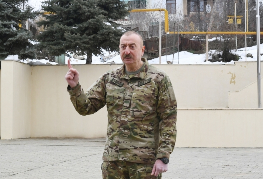 Ilham Aliyev: "Que vengan ahora a ver cómo se protegen las iglesias cristianas en varios lugares de Azerbaiyán"