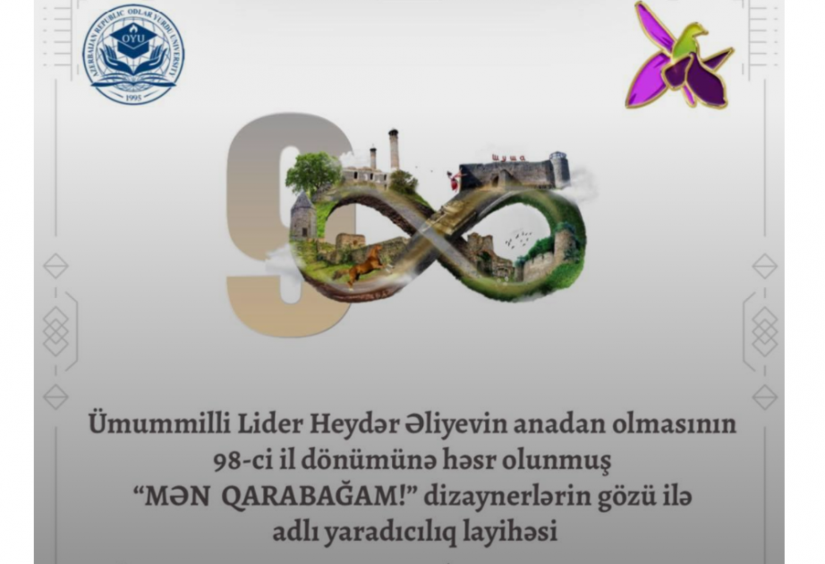 Gənc dizaynerlər üçün “Mən Qarabağam!” yaradıcılıq layihəsinə start verilib