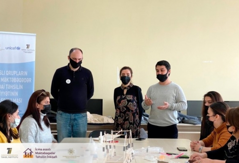 “İcma əsaslı məktəbəqədər təhsilin inkişafı” layihəsində çalışan mentorlar üçün təlimlər