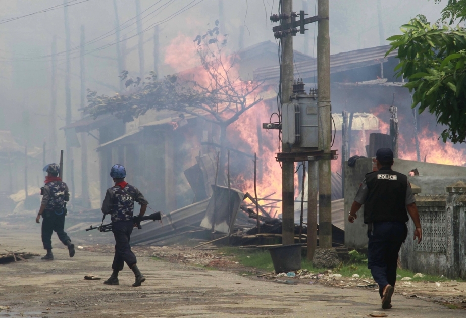 Myanmada çinli sahibkarlara məxsus müəssisələrdə törədilən yanğınlarda 2 nəfər yaralanıb