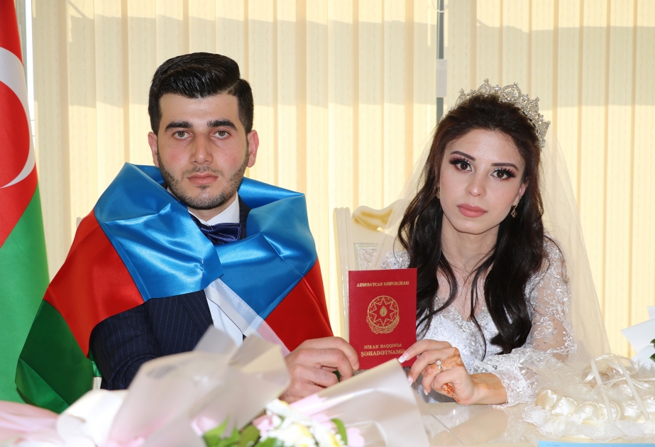 Daha bir Vətən müharibəsi qazisinin nikah mərasimi keçirilib