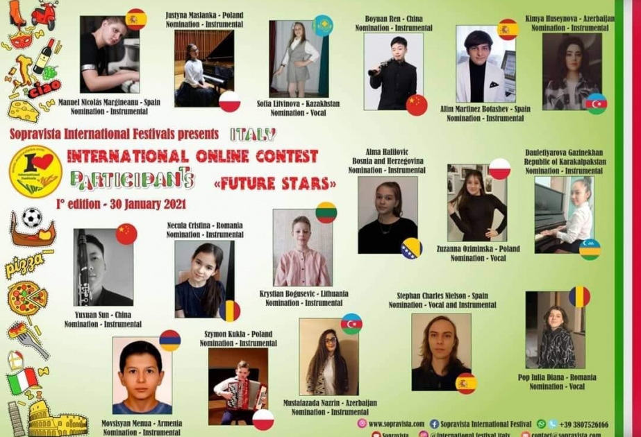 Şəki Uşaq İncəsənət Məktəbinin şagirdi beynəlxalq festivalın laureatı adını qazanıb