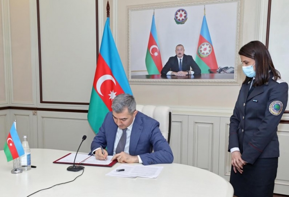 Azərbaycan Respublikası ilə Miqrasiya Siyasətinin İnkişafı üzrə Beynəlxalq Mərkəz arasında saziş imzalanıb