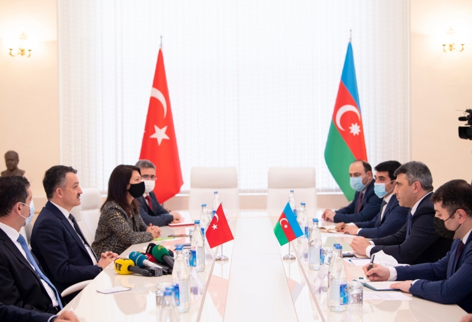 Azərbaycan və Türkiyə arasında kənd təsərrüfatı sahəsində əməkdaşlıq haqqında Niyyət Bəyannaməsi imzalanıb