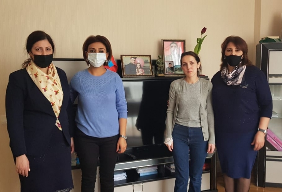 YAP Xətai rayon təşkilatının fəalları rayon ərazisində yaşayan şəhid ailələri ilə görüşüblər