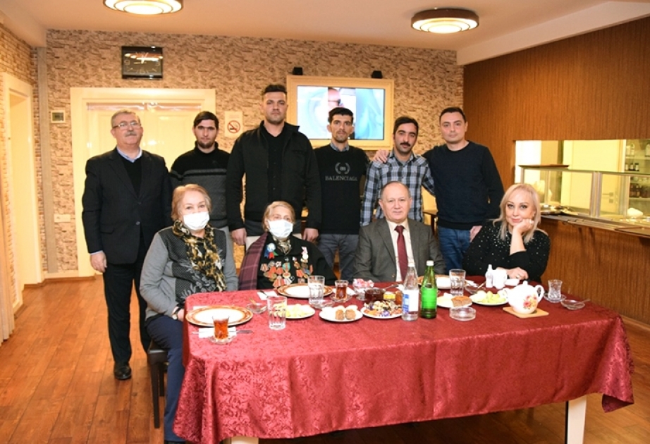 Respublika Veteranlar Təşkilatında Vətən müharibəsində iştirak edən bir qrup qazi ilə görüş keçirilib