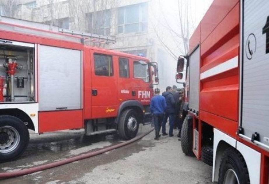 Bərdə rayonunun Qaradəmirçi kəndində məcburi köçkünlərin məskunlaşdıqları tiklidə yanğın olub