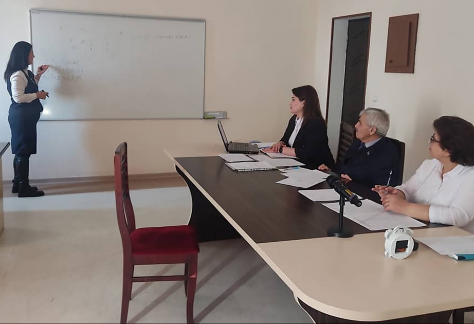 Naxçıvanda təhsilverənlərin sertifikatlaşdırılması davam edir