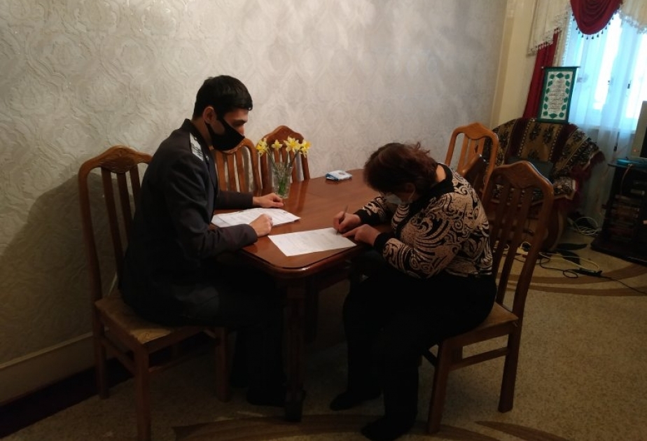 Gəncə regional miqrasiya idarəsinin xidməti ərazisindəki şəhər və rayonlarda səyyar xidmətlər keçirilib
