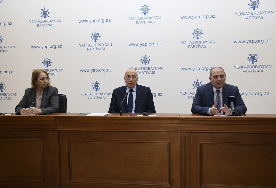 Yeni Azərbaycan Partiyası Veteranlar Şurasının ilk iclası keçirilib