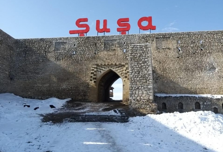 Şuşa Qala divarının bərpası layihəsinin ilk mərhələsi yekunlaşıb