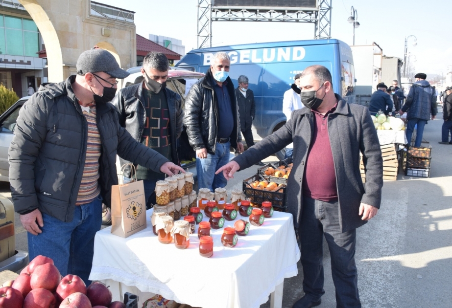 Qubada bayram yarmarkası açılıb