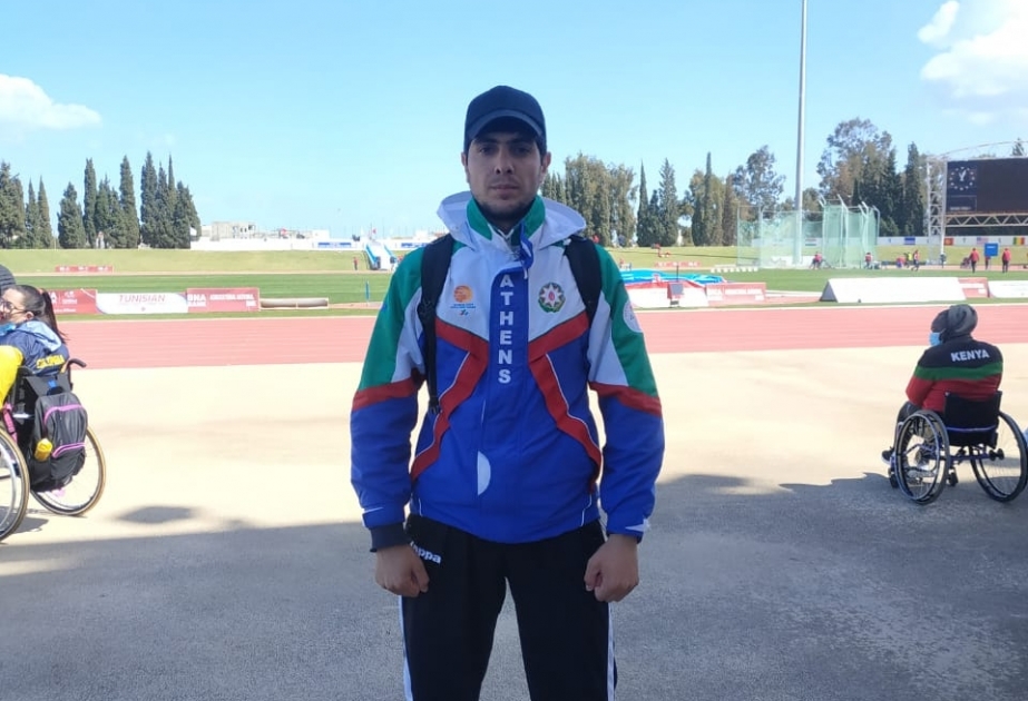 Azərbaycan para-atleti Orxan Qasımov Tunis Qran-Prisində qızıl medal qazanıb