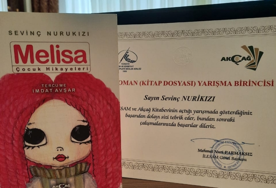 Uşaq yazıçısı Sevinc Nuruqızının “Melisa” nağıl-romanı Türkiyədə çap olunub