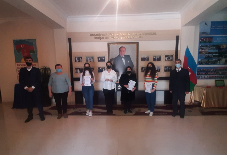 "Novruzu birlikdə qarşılayaq" rəsm müsabiqəsinin qaliblərinə mükafatlar təqdim olunub