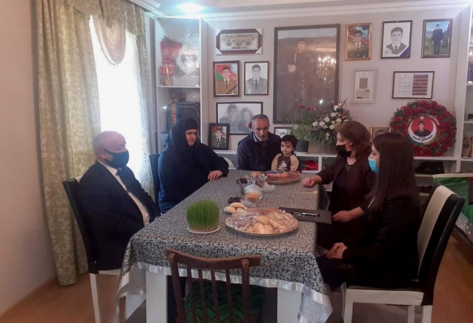 Qəbələdə şəhid ailələri və Vətən müharibəsinin qaziləri diqqət və qayğı ilə əhatə olunublar