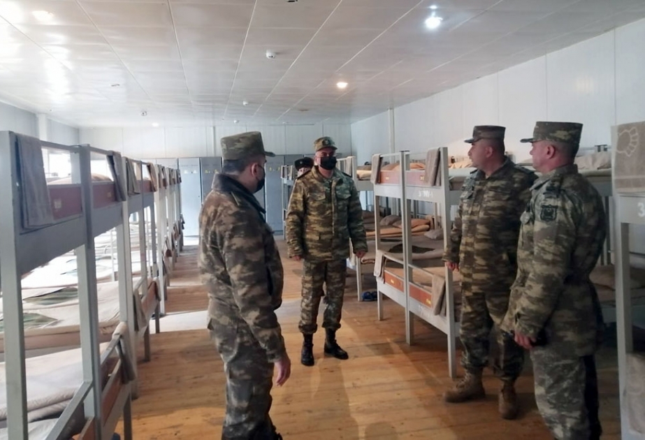Müdafiə Nazirliyinin və Respublika Hərbi Prokurorluğunun nümayəndələri hərbi hissələrdə olublar