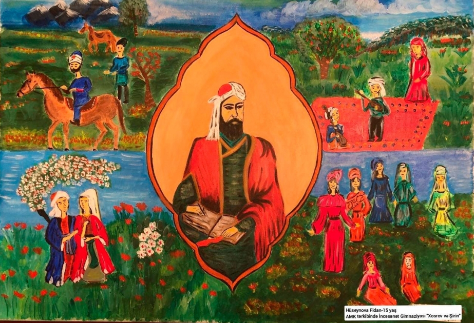 “Nizami Gəncəvi əsərləri təsviri sənətdə” respublika baxış-müsabiqəsi yekunlaşıb