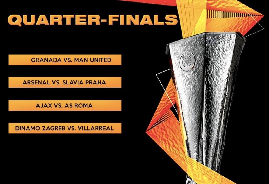 UEFA Avropa Liqasının dörddəbir final mərhələsinin püşkatma mərasimi keçirilib