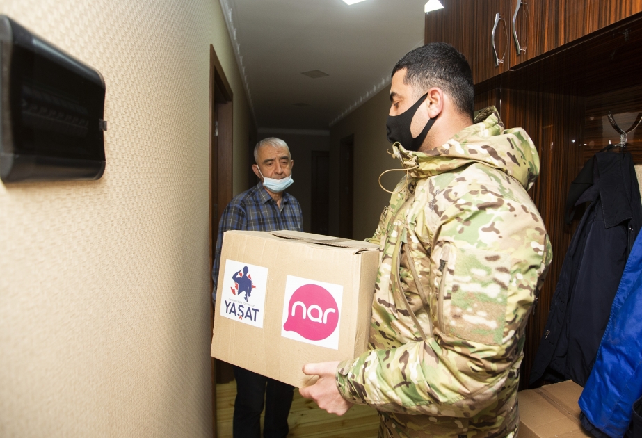 ®  Nar presents Novruz gifts to martyrs’ families and war veterans together with ‘YASHAT’ Foundation