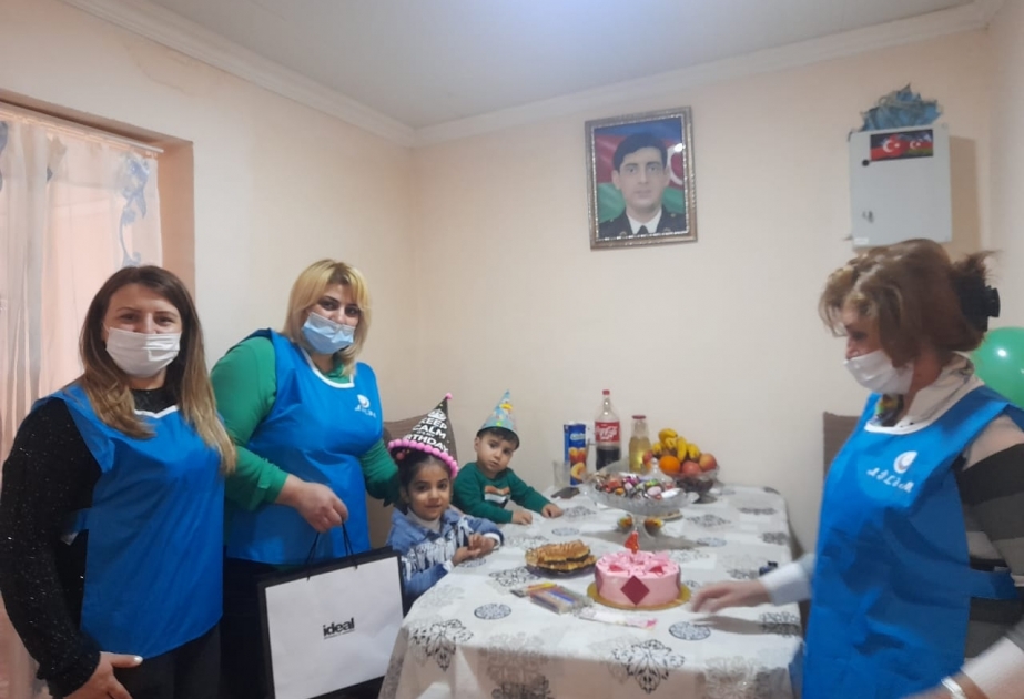 Novruz Bayramı ilə əlaqədar ailələrə səfərlər davam etdirilir